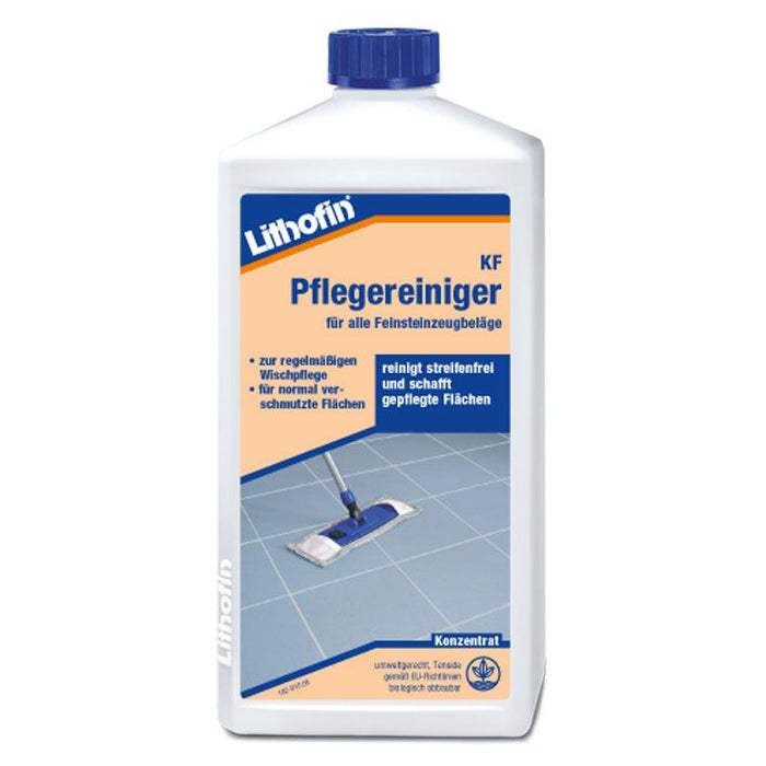 Lithofin KF plejerengøringsmiddel til fliser & porcelænsfliser 1 liter