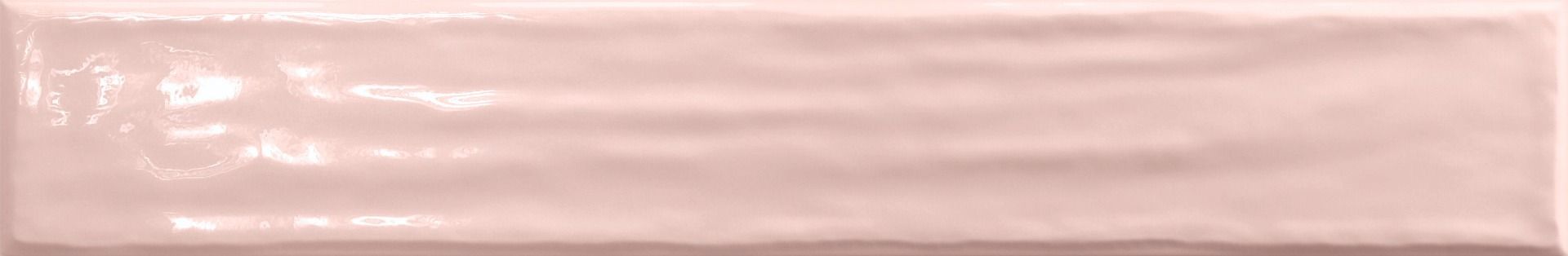 HELE FLISERPRØVE Pastelflise | Glans | BASIS | Rosa | 5cm x 30cm