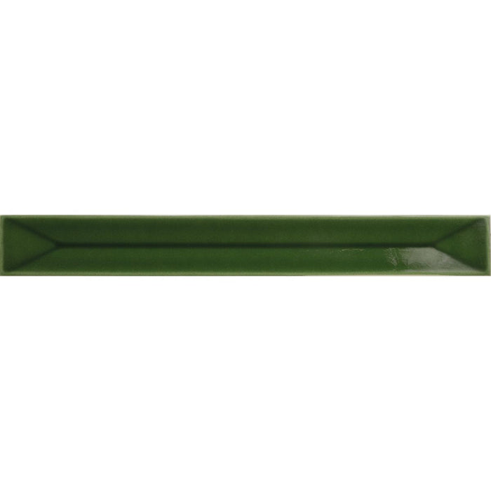 GANZE FLIESENPROBE Viceroy 3D-Dekor Waldglanzglasur 5 cm x 40 cm